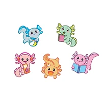 Paquet de 5 Jibbitz -Axolotis