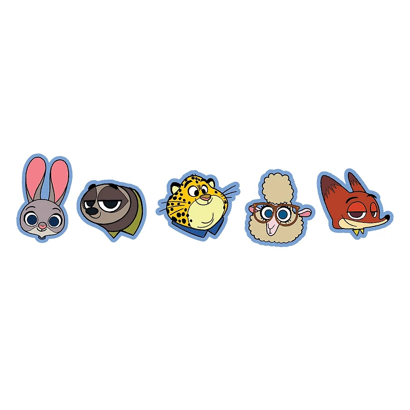 Zootopia 5pk Jibbitz