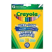Ultra-Clean Markers (12) Fine Line