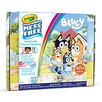 Trousse D'Activités Crayola Sans Dégats Bluey