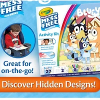 Trousse D'Activités Crayola Sans Dégats Bluey