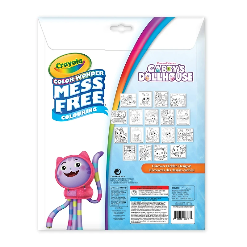 Ensemble de Coloriage Color Wonder - Gabby's Dollhouse