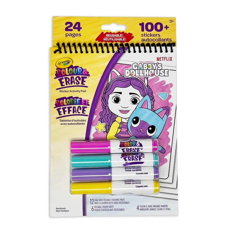 Colour & Erase - Gabby's Dollhouse