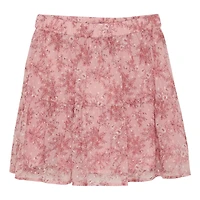 Jupe Fleurs Dobby 7-14ans