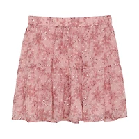 Jupe Fleurs Dobby 7-14ans