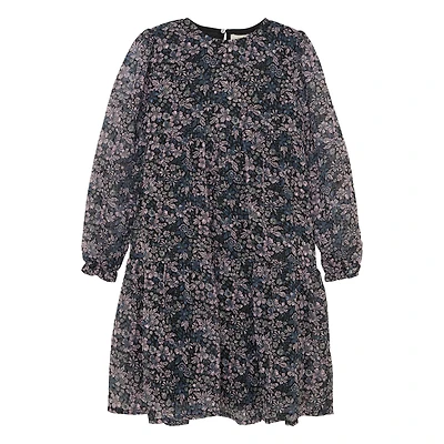 Robe Dobby Fleurs 7-14ans