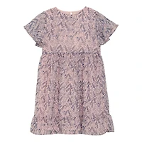 Flower Print Dress 4-14y