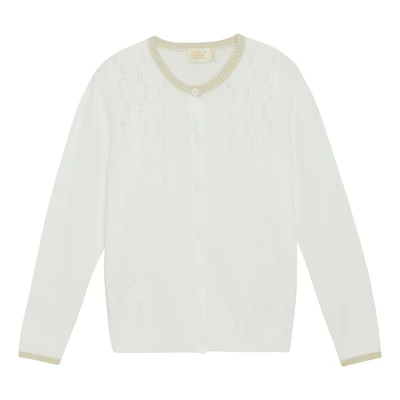 Cardigan Pointelle 2-6ans