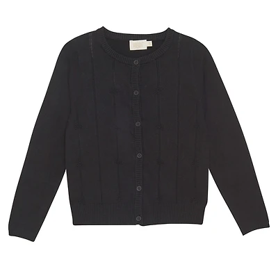 Pointelle Cardigan 7-14