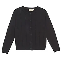 Pointelle Cardigan 7-14