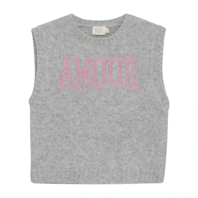 Débardeur Tricot Amour 7-14ans