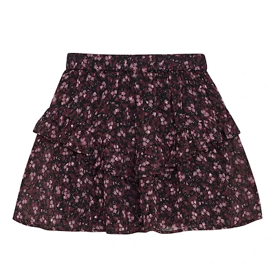 Flower Print Skirt 7-14