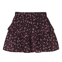 Flower Print Skirt 7-14