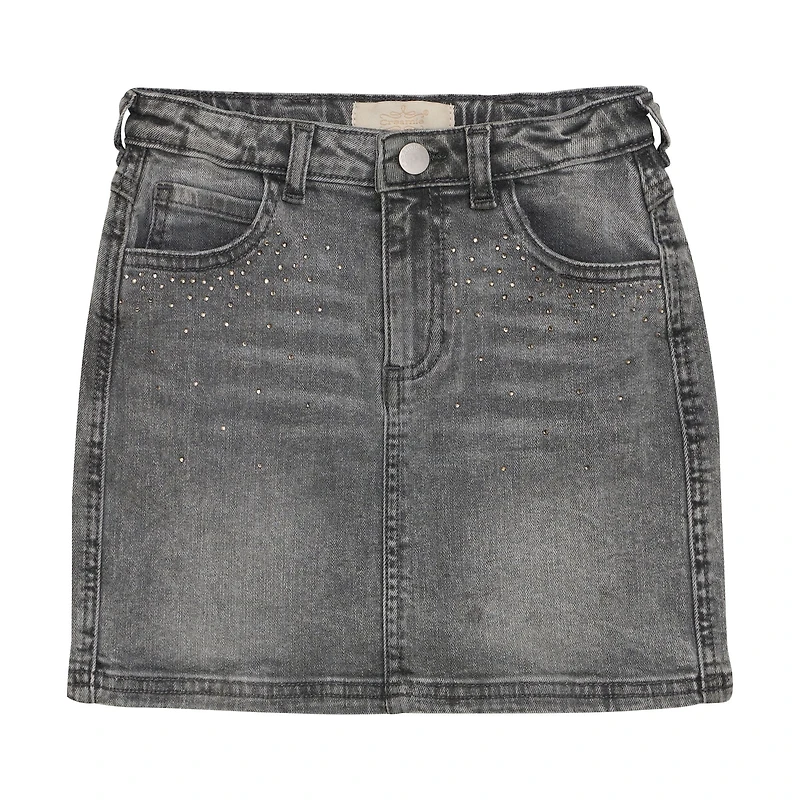 Jupe Denim Brillant 7-14ans