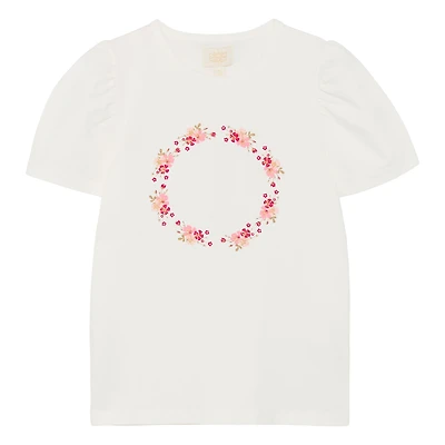 T-shirt Cercle Floral 2-14ans