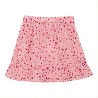 Jupe Dobby Fleurs 2-14ans