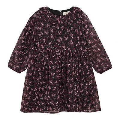 Flower Print Dress 3-6