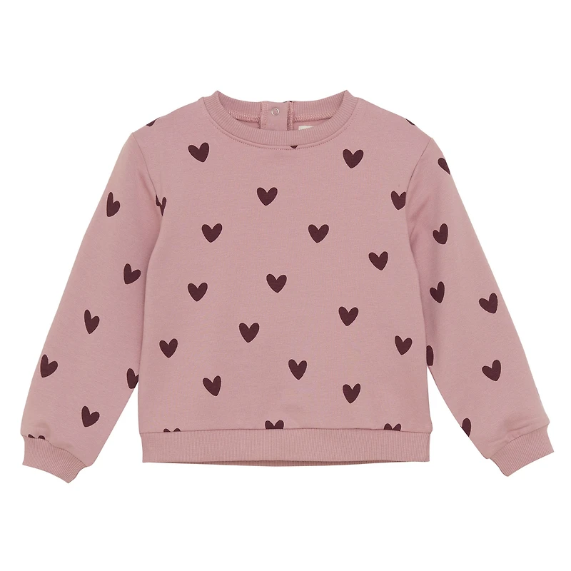 Gilet Ouaté Coeur 3-6ans