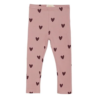 Legging Côtelé Coeur 3-6ans