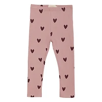 Legging Côtelé Coeur 3-6ans