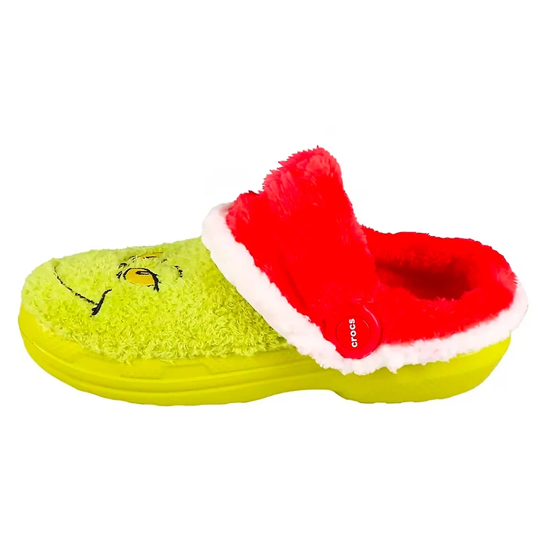 The Grinch Lined Clogs 4-10
