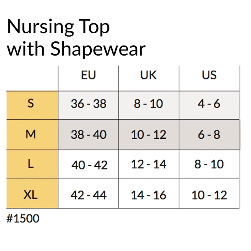 Nursing Shapewear Top