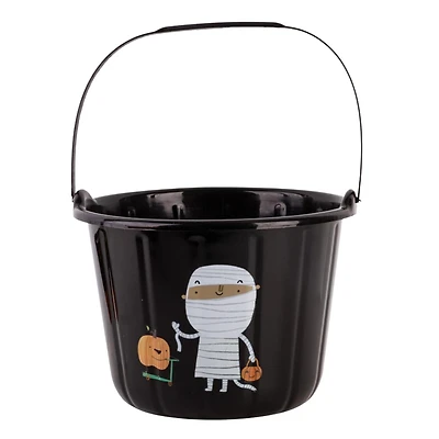 Halloween Plastic Pail Mummy P