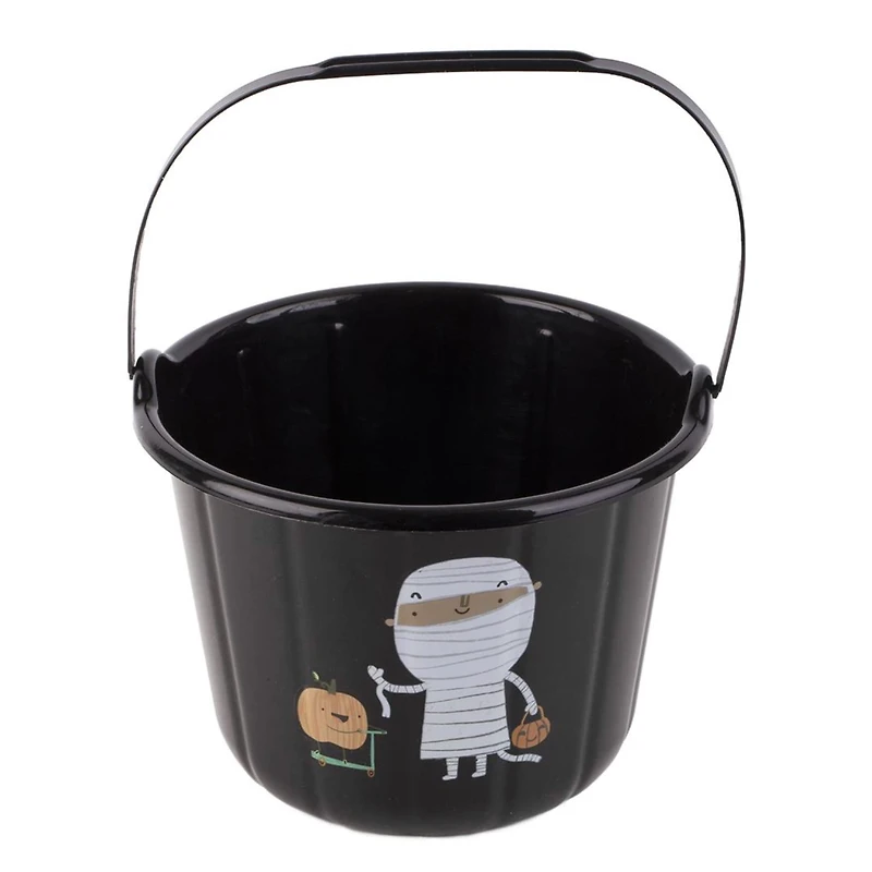 Halloween Plastic Pail Mummy P