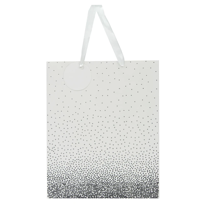 Sac Cadeau - Confetti Blanc