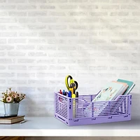 Panier Rangement -  Mauve Petit