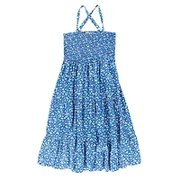 Sunshine Ditsy Mxi Dress 8-14y