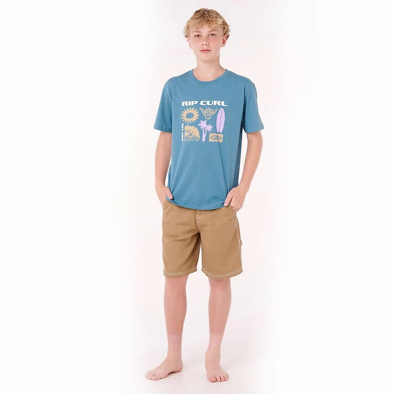 Hyped Twill Shorts 8-14