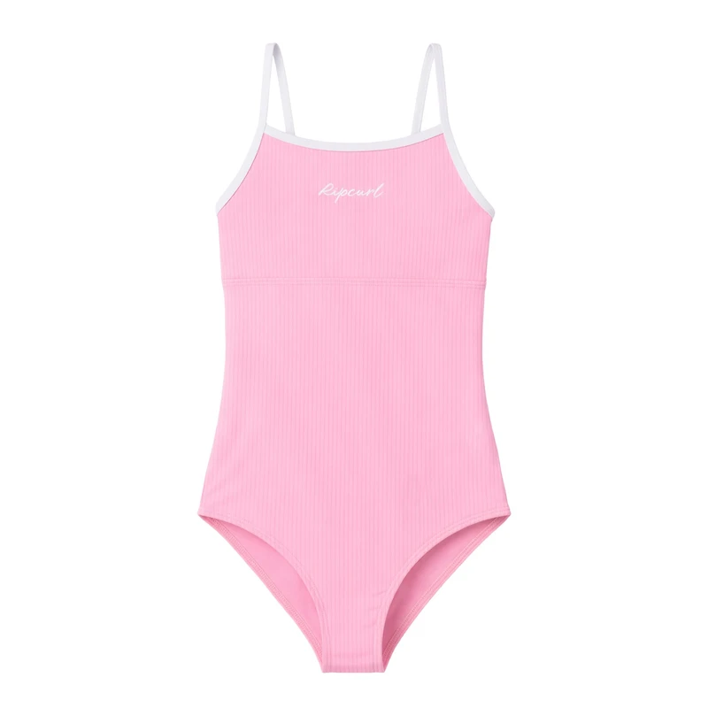 Premium Rib Uv Swimsuit 1-8y