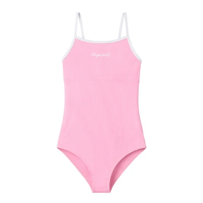 Premium Rib Uv Swimsuit 1-8y