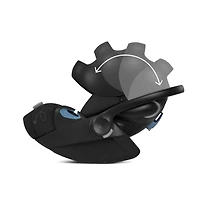 Cloud G Lux Comfort Extend Infant Car Seat 4-35lb - Moon Black
