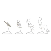 LEMO 2 Chair - Sand White