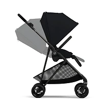Poussette ultra légère Melio Carbon 3 - Noir lune