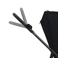 Poussette ultra légère Melio Carbon 3 - Noir lune