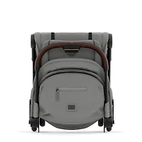 Coya Stroller - Rose Gold Frame with Mirage Grey Seat