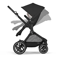 EOS Lux 2-in-1 Stroller - Moon Black