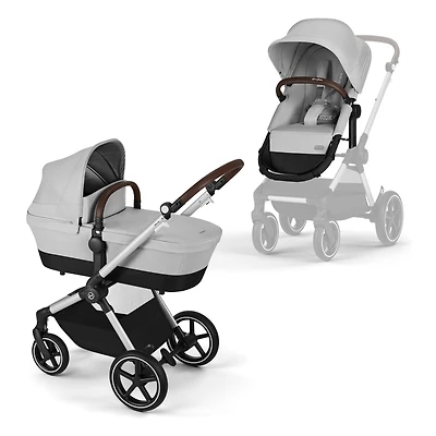 Poussette 2-en-1 EOS Lux - Gris Lava
