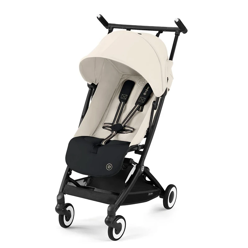 Libelle Stroller - Black / Canvas White