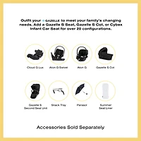 Stroller eGazelle S - Ocean Blue