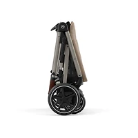 eGazelle S Electronic Assist Stroller - Taupe Frame with Almond Beige Seat