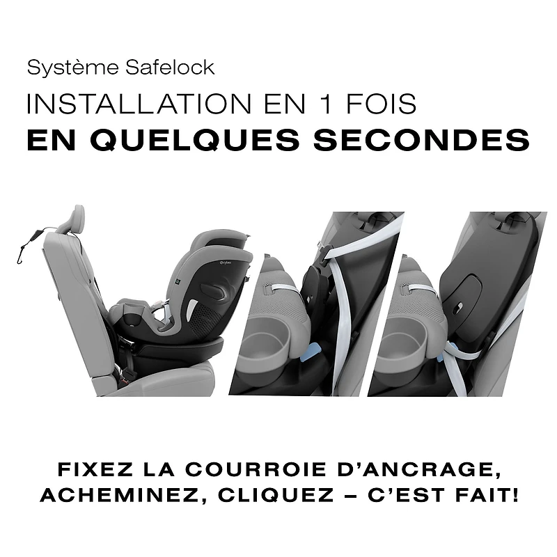Siège d'Auto Callisto G 360 Rotatif - Stone Grey