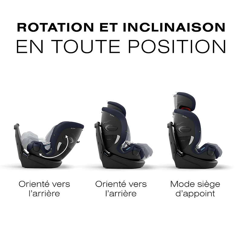 Siège d'Auto Callisto G 360 Rotatif - Ocean Blue