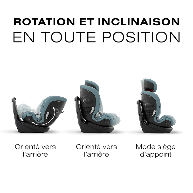 Siège d'Auto Callisto G 360 Rotatif - Stormy Blue