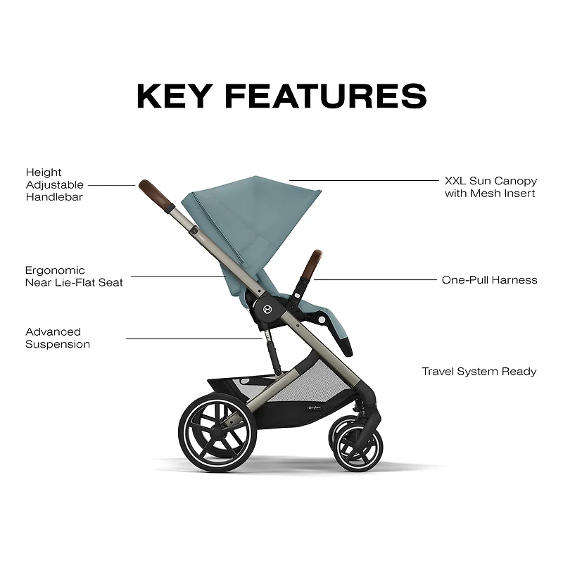 Balios S Lux Stroller - Blue