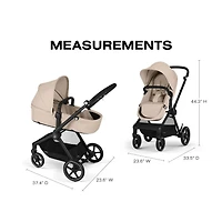 Eos Stroller - Almond Beige