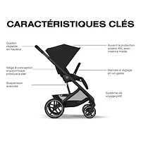 Poussette Balios S Lux - Brun Chocolat